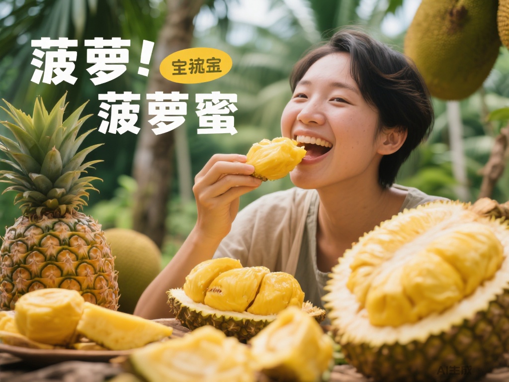 菠萝菠萝蜜视频：热带水果的美味与创意分享