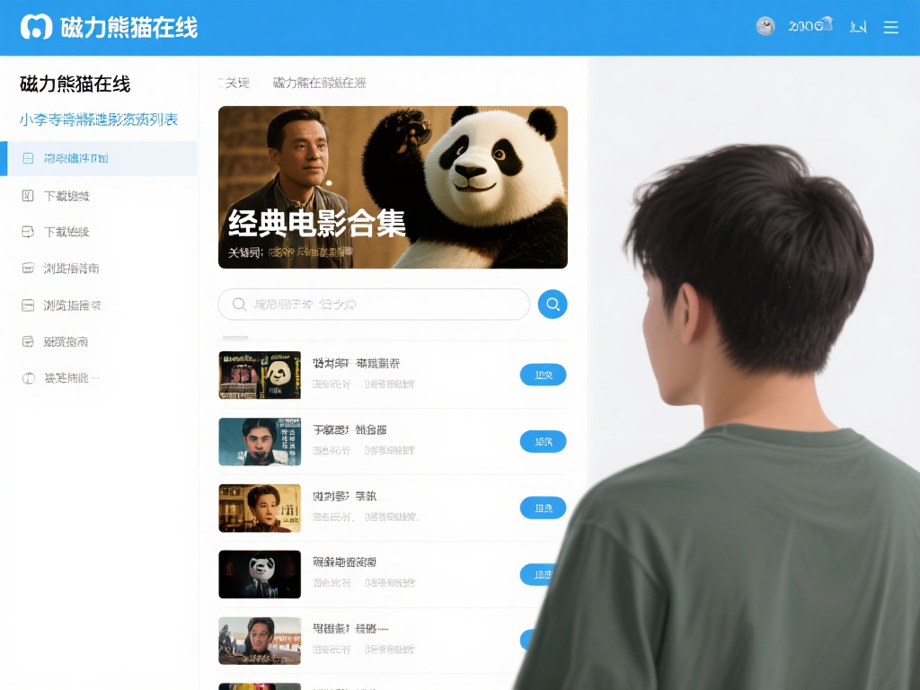 通过简单输入关键词“经典电影合集”，磁力